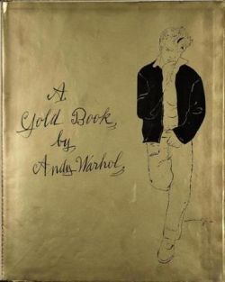 andy warhol gold book