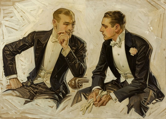JC Leyendecker Cluett Dress shirts 1911