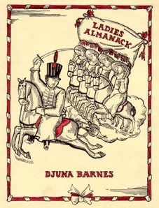 Ladies Almanack cover Djuna Barnes illustration