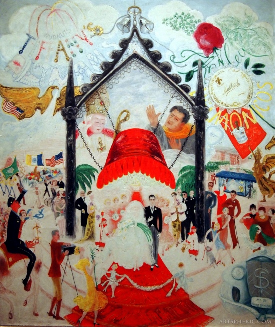 florine stettheimer cathedrals of fifth avenue