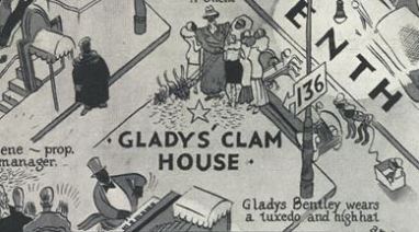 Gladys Bentley Clam House 1930s Harlem (detail)